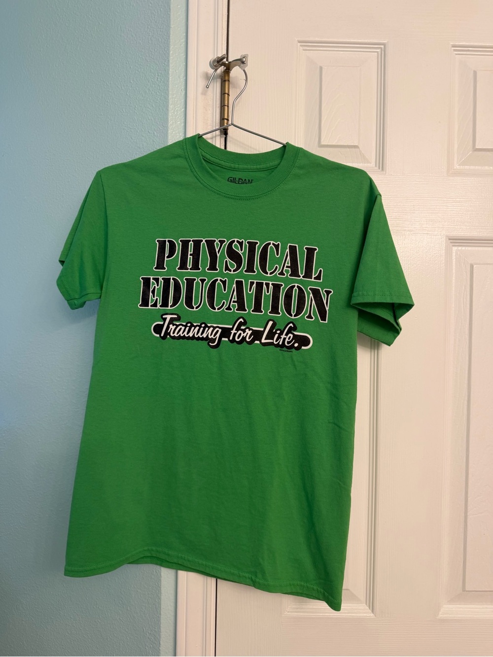 Gildan Green 'Physical Education - Training for Life' Short Sleeve Tee